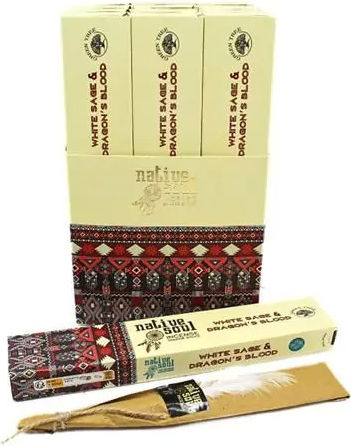 Home Fragrance Sticks Native Soul Scent White Sage Dragon's Blood 15g