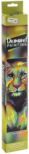 Craft Panther Καμβάς Diamond Painting Κιτ 40x50cm