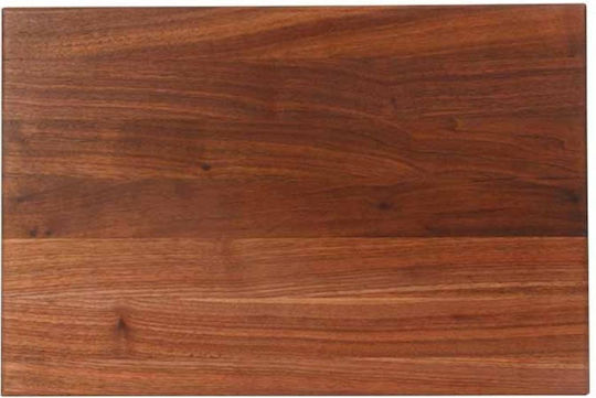 Плот за рязане за хляб Дърво Черен 46x30.5см 1бр