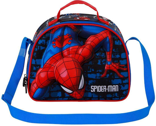Karactermania Schulische Isothermische Lunch-Hülle Blau Spiderman 20 x 10 x 25.5cm