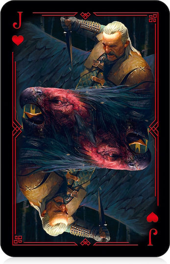 Winning Moves Witcher Waddingtons No.1 Playing Cards