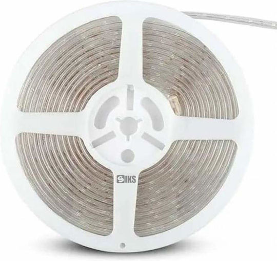 Rezistent la apă Bandă LED 12V RGB Lumină 5m Tip SMD2835 cu Sursă de alimentare