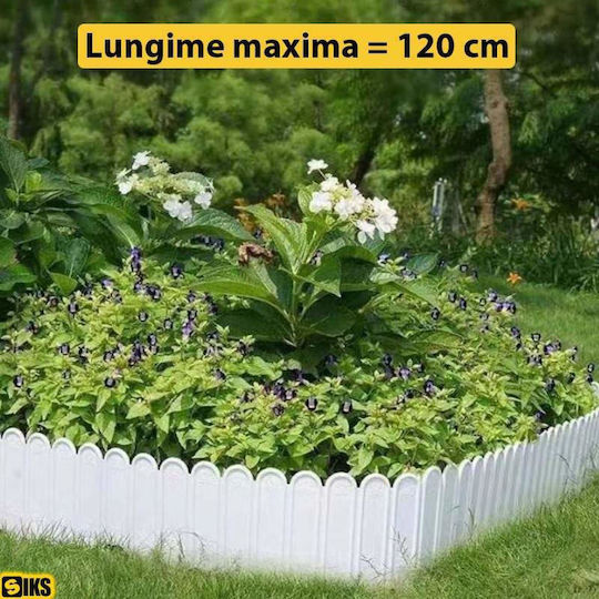 Garden Fencing Material 6pcs White