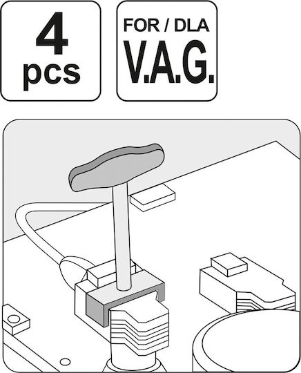Yato Coil Pack Removal Set Vag Yt-06205