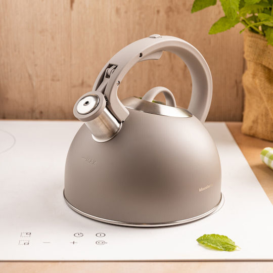Klausberg Wasserkocher Edelstahl Gray 2500ml