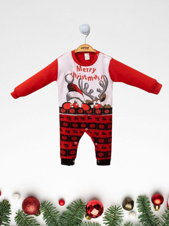 Pabbuc Baby Baby-Strampler Rotes