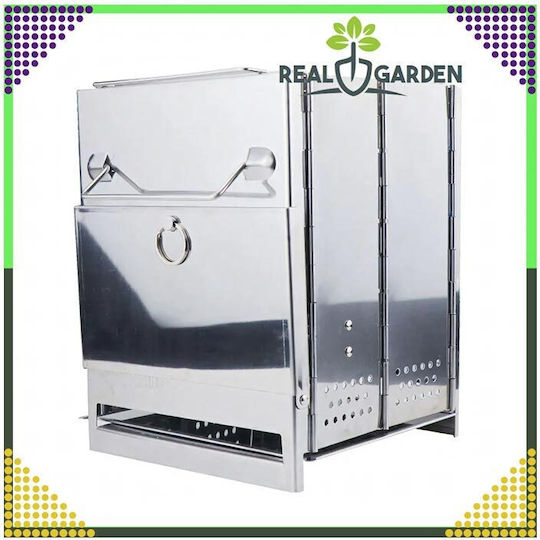Rocket Wood Stove for Camping 21x14x14cm