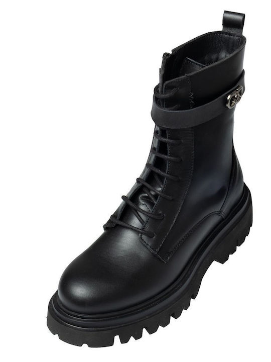 Stiefeletten Damen Schwarz