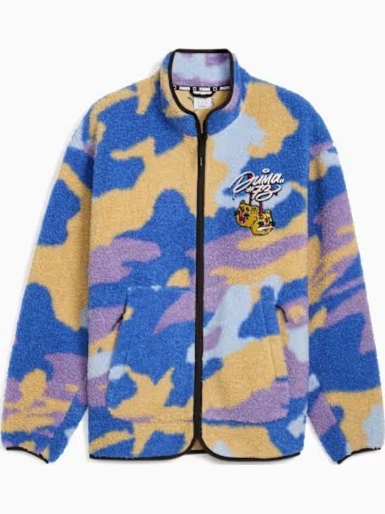 Ανδρική Ζακέτα Fleece Πολύχρωμη