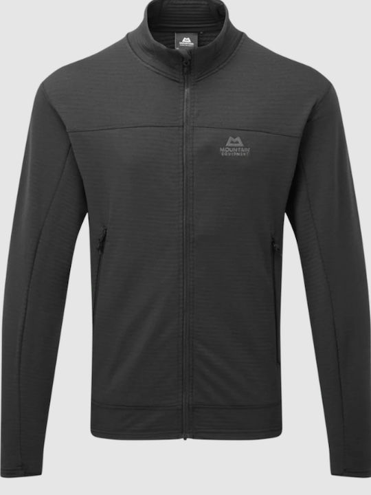 Ανδρική Ζακέτα Fleece Μαύρο