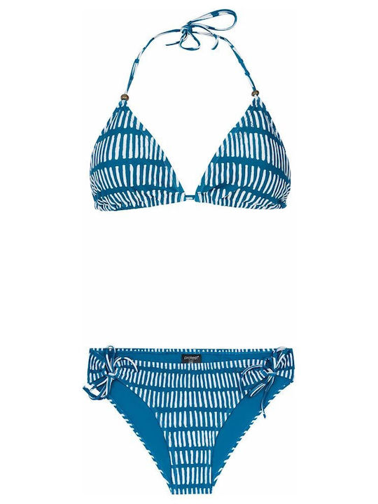 Set Bikini Dreieck Türkis