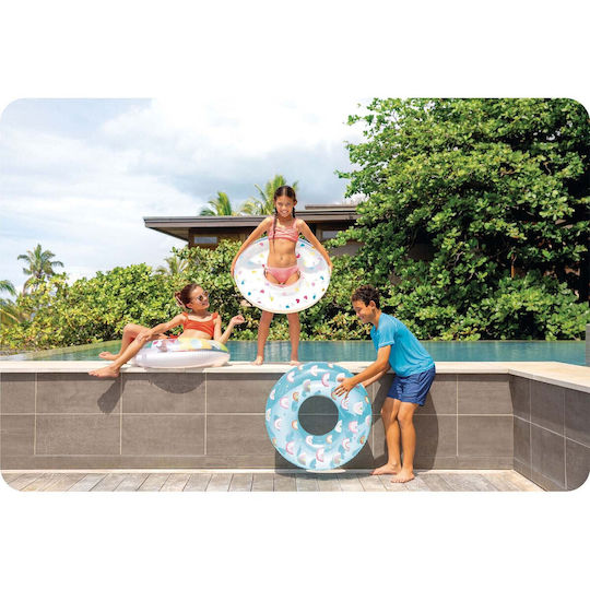 Intex 59259 Colac de înot cu flori, 81 cm
