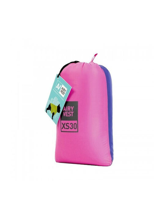 Waudog Waterproof Jacket Airyvest Reversible Pink-Purple Xsmall 30cm
