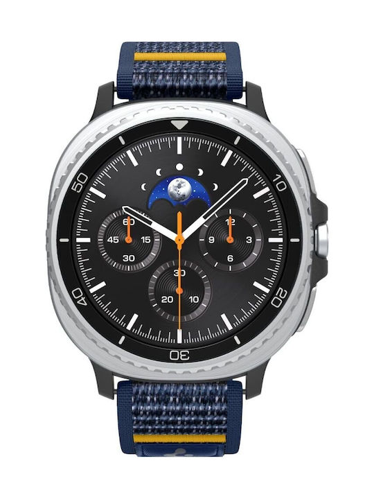 Spigen Armband Stoff Blau (Galaxy Watch 8 / 8 Classic)
