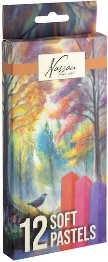 Nassau 12 Soft Pastels Crayons