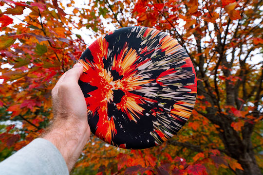 Waboba Wingman Pro Foldable Frisbee with Diameter 21 cm Flames