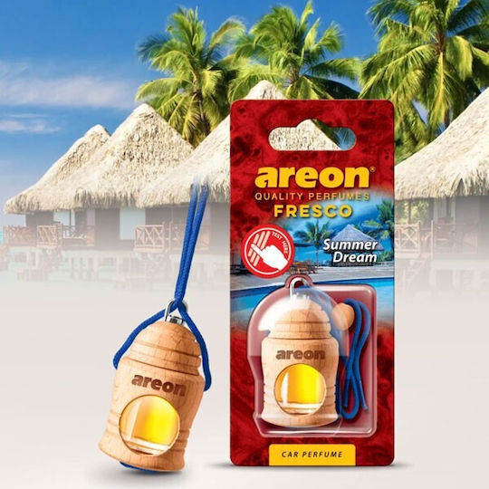 Areon Car Air Freshener Pendand Liquid Fresco Summer Dream 4ml FRTN37