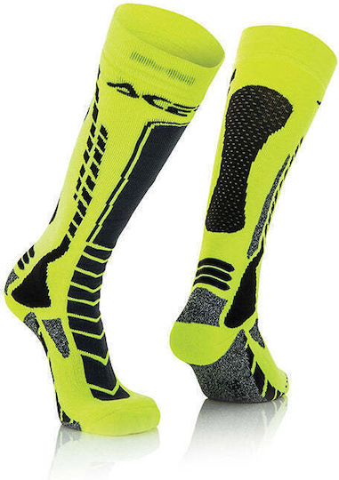 Acerbis MX PRO Προστατευτικές Κάλτσες Motocross Κίτρινο Χρώμα