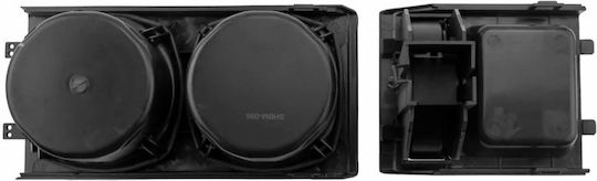 NTY Car Cup Holder 2 Positions for Console in Black Color