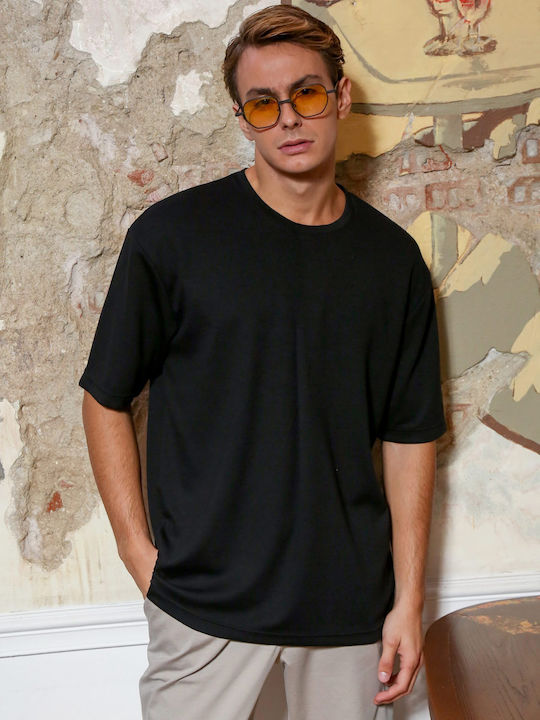 T-shirt Μαυρο