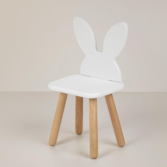 Παιδική Καρέκλα 29x60εκ. Λευκή Παιδική Καρέκλα 29x60εκ. Λευκή