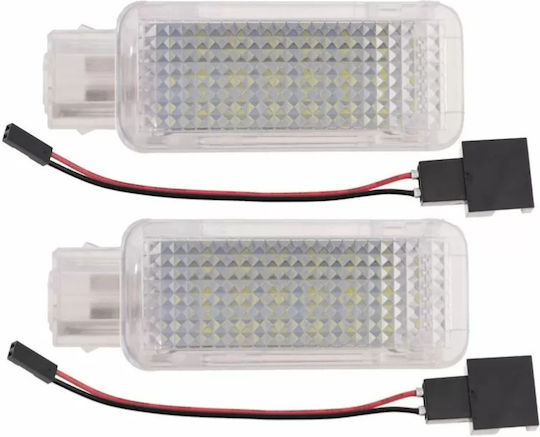 Door Light Audi A1 '10-'18 A3 '03-'12 A4 '94-'15 A5 '07-'17 A6 '04-'11 A8 '04-'18 Q5 '08-'17 Q7 '06-'15 Pair