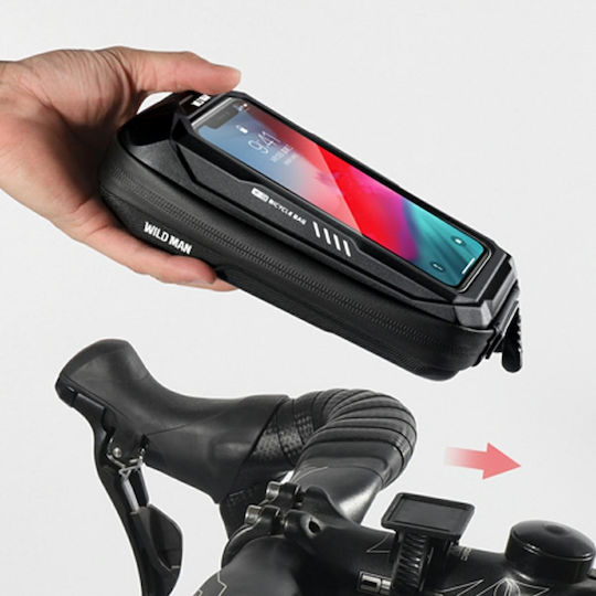 Wildman X3 Bicycle Bag Waterproof Handlebar Mount 0.5l Black