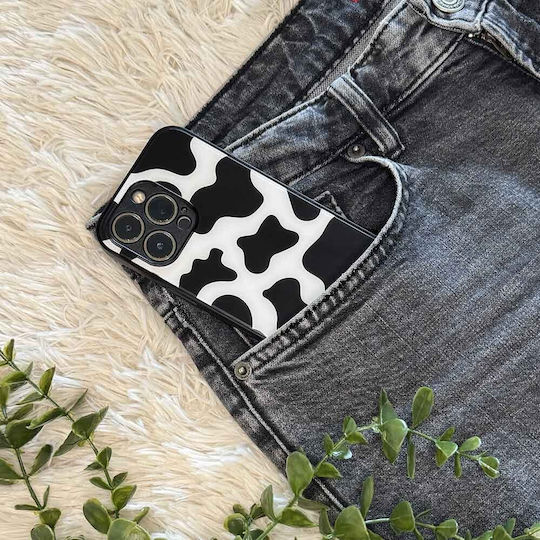 Калъф Sonique Animal Print Series Motorla Moto G84 5g Крава 01