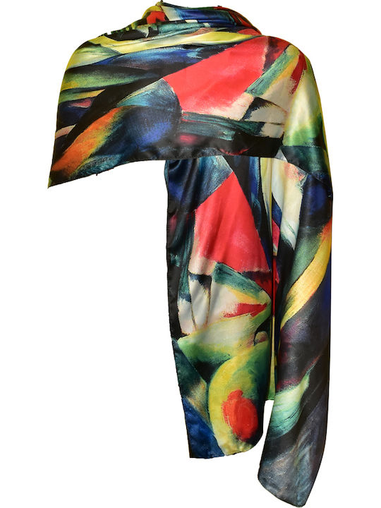 Women's Silk Scarf Green