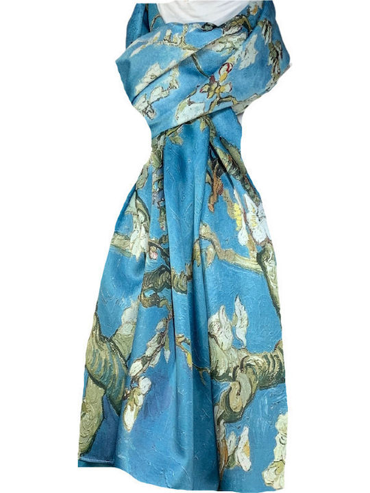 Women's Silk Scarf Green
