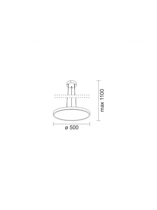 Spot Light Pendant Light White
