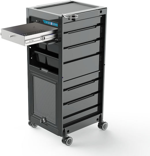 Salon Tech Hair Salon Maintenance Cart with 5 Drawers