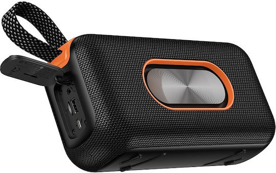 Hoco HC32 Go Bluetooth Speaker 20W with Radio and Battery Life up to 3 hours Black