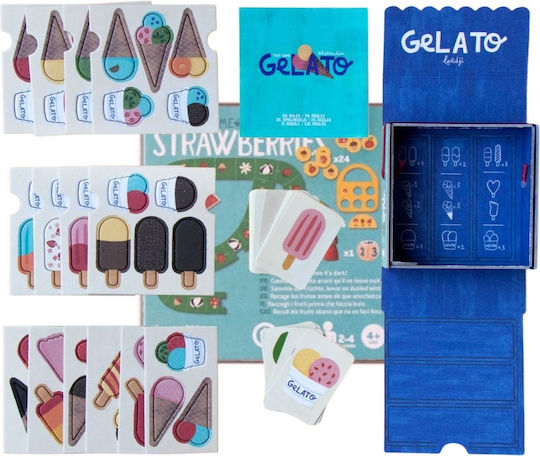 Board Game Gelato for 2-6 Players 4+ Years Old Londji