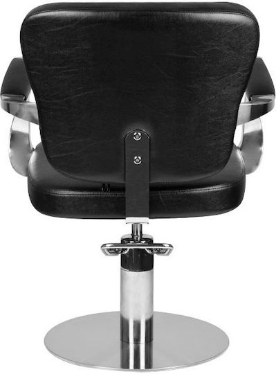 Salon Tech Ηairdresser Chair with Adjustable Height Black