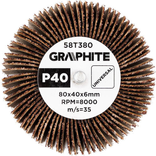 Flap Disc 80 X 40 X 6 Mm P40