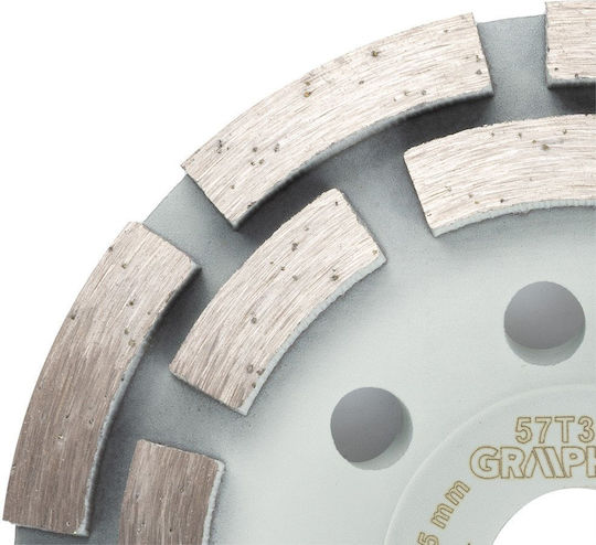 Diamond Grinding Disc 2 Segments 115 X 22.2 Mm Dry Use