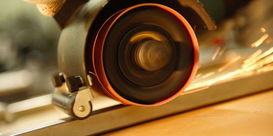 Προσαρμογέας 55mm Σατινέ Ματ Φινίρισμα Επίπεδων Επιφανειών Οδηγό Ρολό Glob-gs05-03