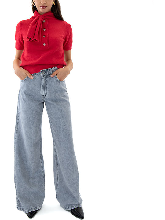 Damen Pullover Red