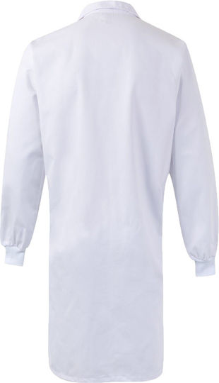 Velilla Unisex Medizinischer Verbandskittel Weiß