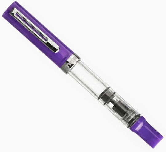 Twsbi Eco-t Calligraphy Pen Broad with Red Ink