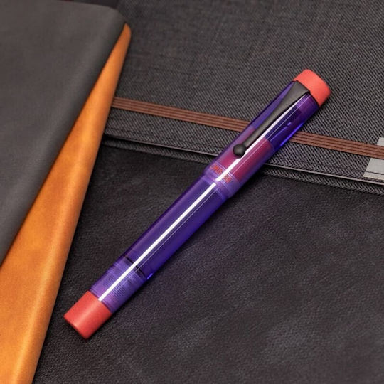 Opus 88 Stilou Demonstrator Violet Ediție Specială Pană Neagră 4710484644411 Pană Extra Fine