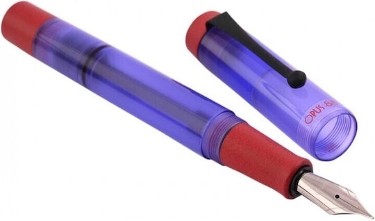 Opus 88 Stilou Demonstrator Violet Ediție Specială Pană Neagră 4710484644411 Pană Extra Fine