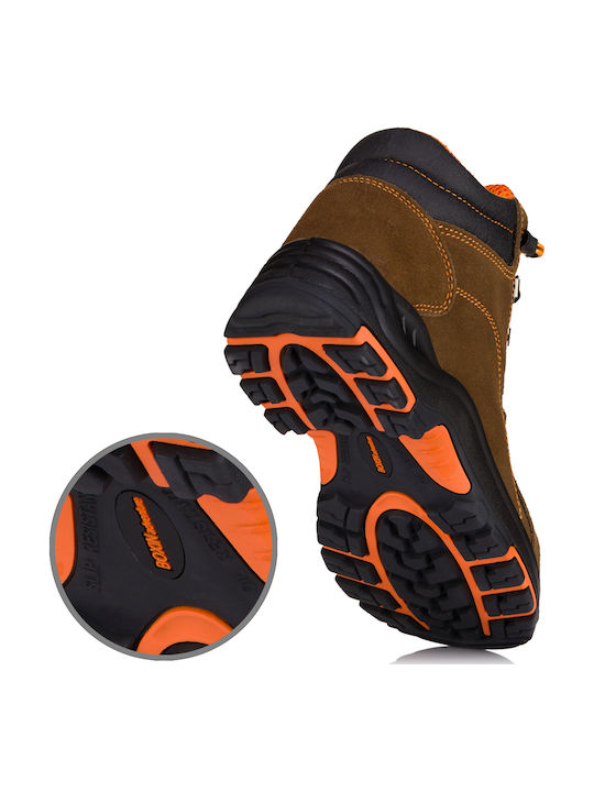 Boxin Μποτάκι Εργασίας Καφέ με Πιστοποίηση E
