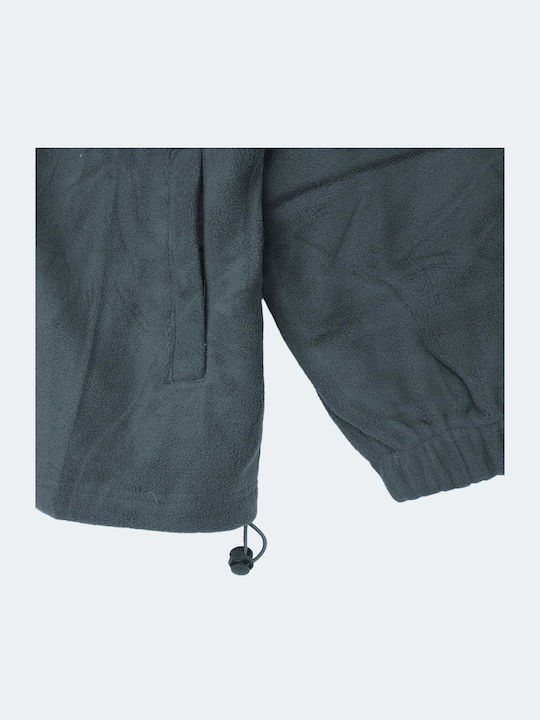 Ανδρική Ζακέτα Fleece Γκρι