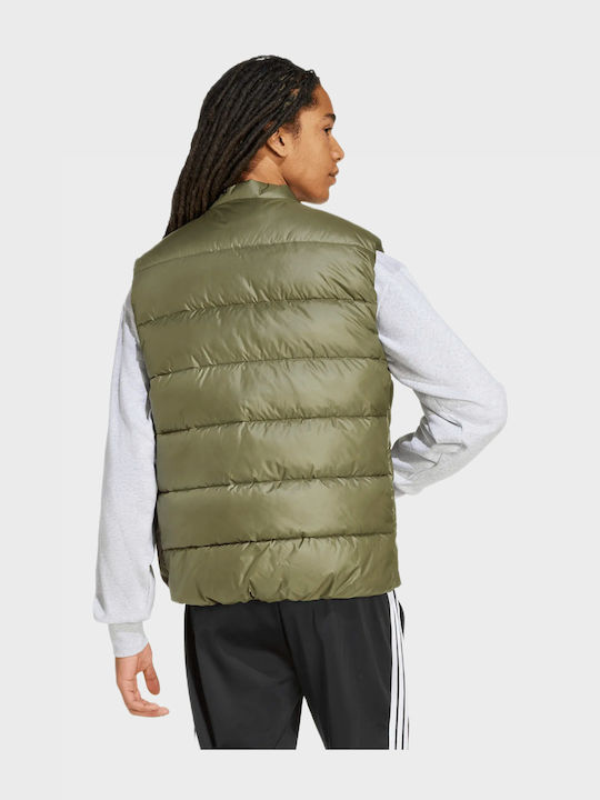 Essentials Ärmellos Jacke Puffer Wasserdicht Khaki