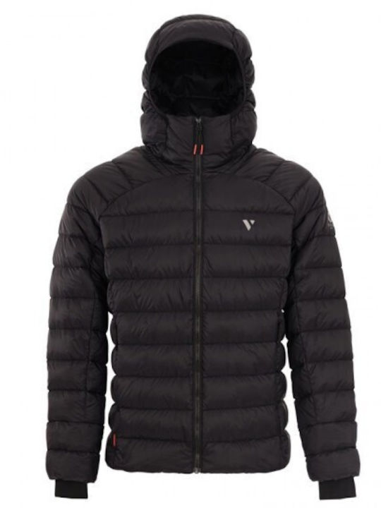 Μπουφάν Puffer Αδιάβροχο Black