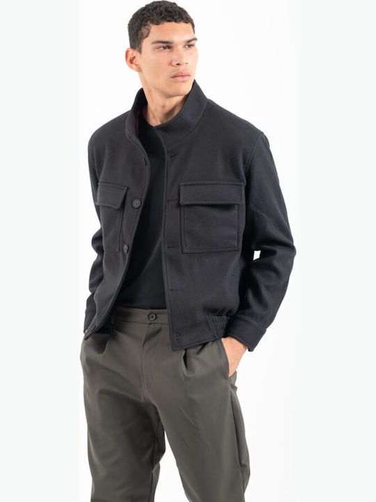 Winter Jacket Bomber Black