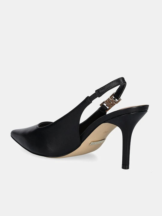 Black Heels with Strap