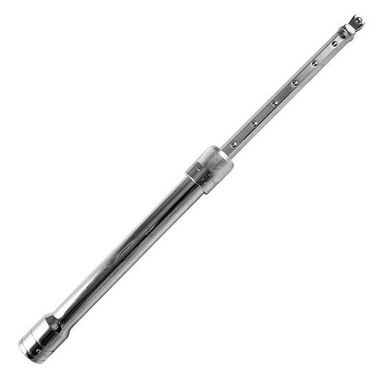 Adjustable Sliding T-Bar Handle Round Drive Size Jbm 1/2'' 260-410mm Length 51479